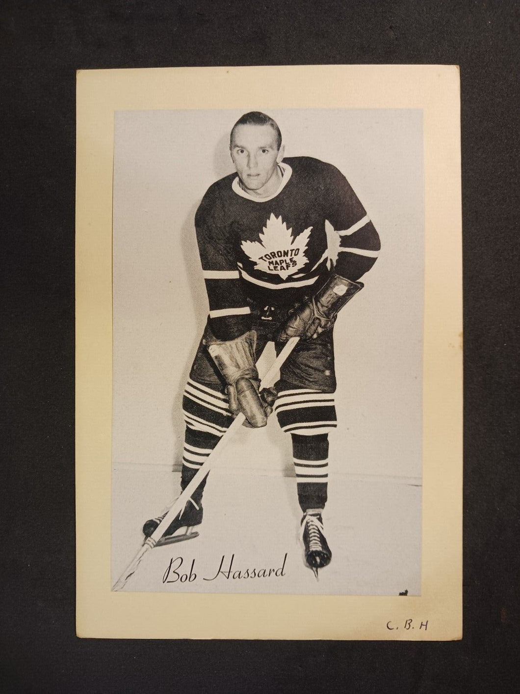 Bob Hassard Beehive Photo Toronto Maple Leafs