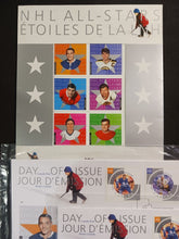 Load image into Gallery viewer, 2003 Canada Post NHL All Star Game &amp; Stamp Set Lot of 3
