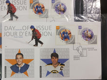 Load image into Gallery viewer, 2003 Canada Post NHL All Star Game &amp; Stamp Set Lot of 3
