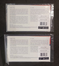Load image into Gallery viewer, 2001 Canada Post NHL All Star Game &amp; Stamp Set Lot of 2
