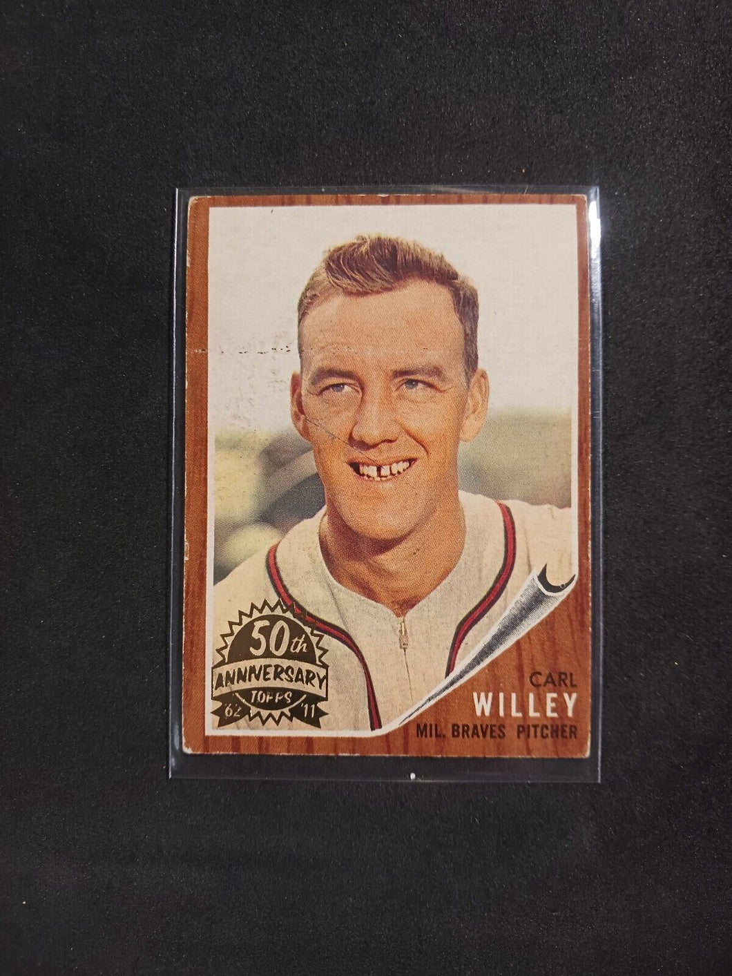 2011 Topps Heritage 50th Anniversary 1962 Buybacks #174 Carl Willey B