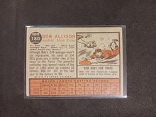 Load image into Gallery viewer, 2011 Topps Heritage 50th Anniversary 1962 Buybacks #180 Bob Allison A
