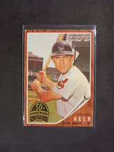 Load image into Gallery viewer, 2011 Topps Heritage 50th Anniversary 1962 Buybacks Woody Held #215 Brown Back
