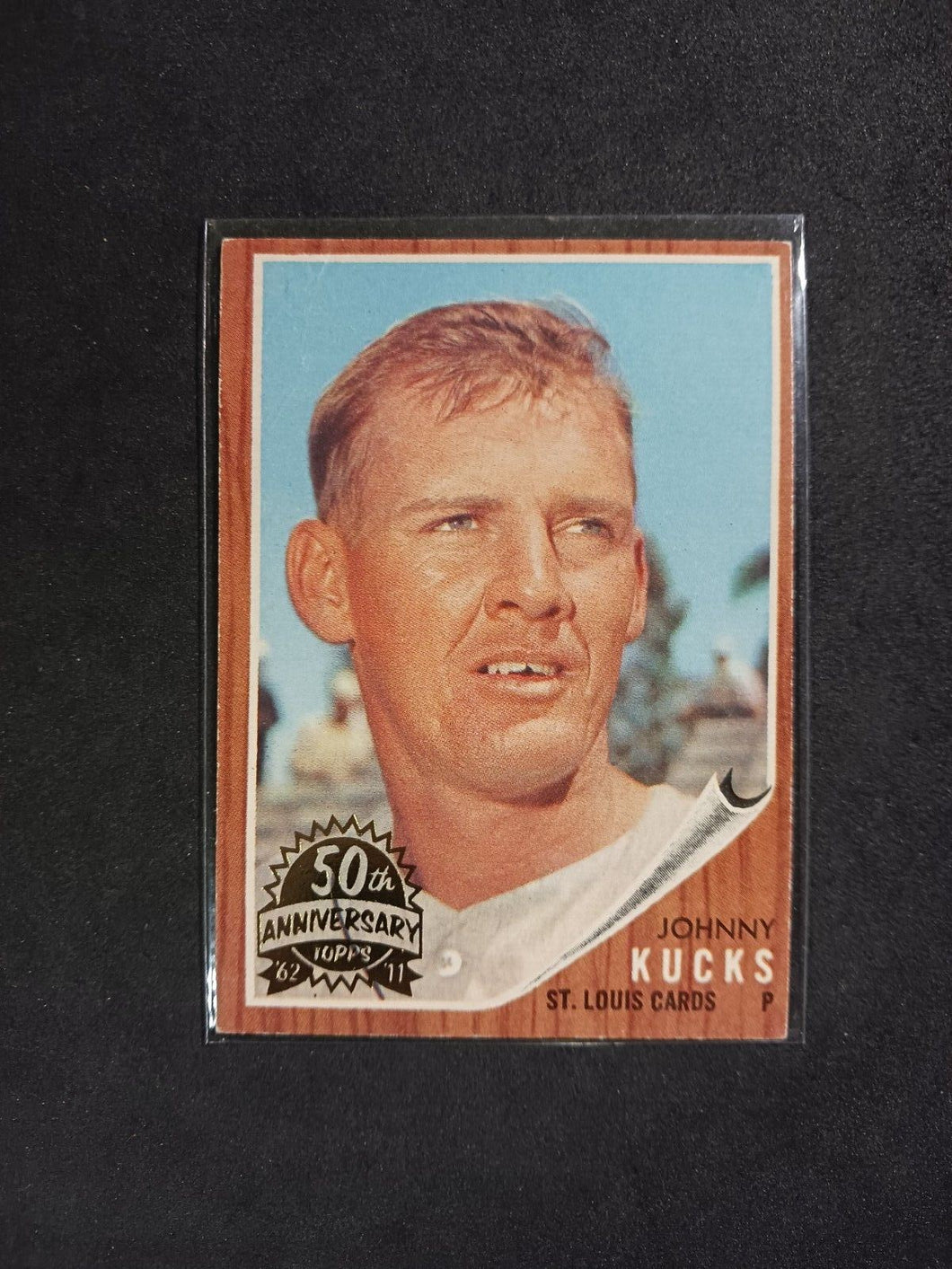 2011 Topps Heritage 50th Anniversary 1962 Buybacks Johnny Kucks #241 Brown Back