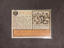 Load image into Gallery viewer, 2011 Topps Heritage 50th Anniversary 1962 Buybacks Johnny Kucks #241 Brown Back
