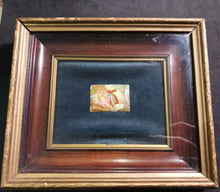 Load image into Gallery viewer, Hand Painted Miniature Painting Artwork on like Porcelain Framed 7 1/2" x 6 1/2"
