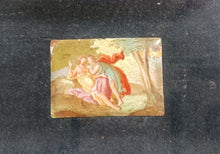 Load image into Gallery viewer, Hand Painted Miniature Painting Artwork on like Porcelain Framed 7 1/2" x 6 1/2"
