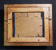 Load image into Gallery viewer, Hand Painted Miniature Painting Artwork on like Porcelain Framed 7 1/2" x 6 1/2"
