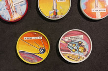 Load image into Gallery viewer, 1960&#39;s Dare Foods Space Coins lot of 5
