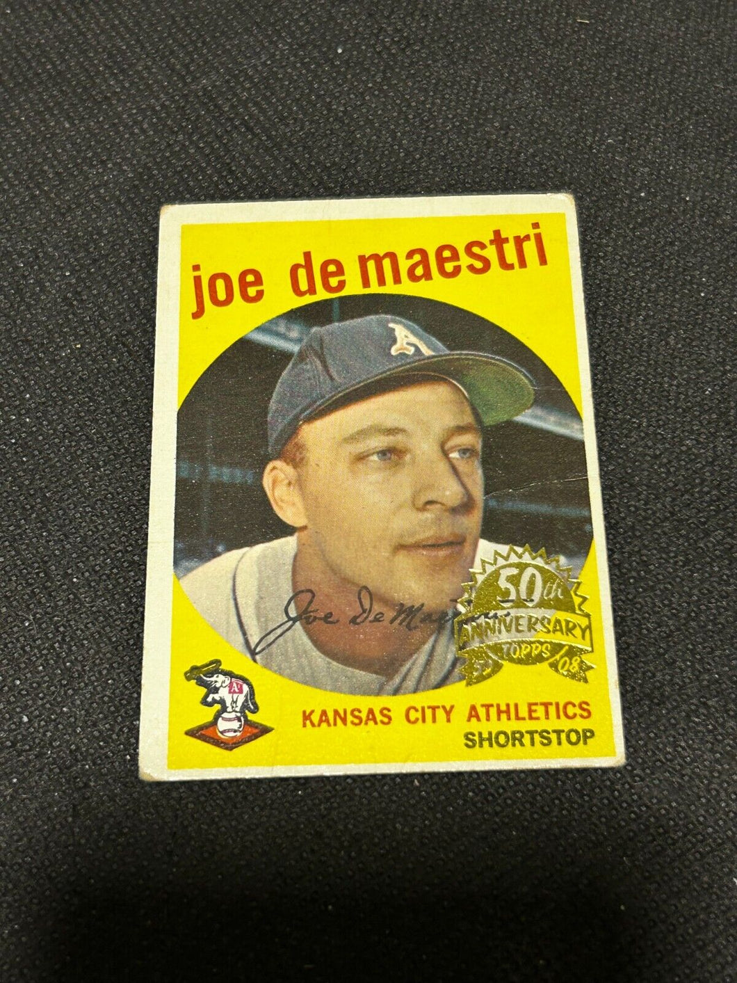 2008 Topps Heritage 50th Anniversary 1959 Buybacks #64 Joe De Maestri White Bk B
