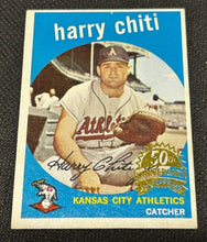 Load image into Gallery viewer, 2008 Topps Heritage 50th Anniversary 1959 Buybacks #79 Harry Chiti White Back A
