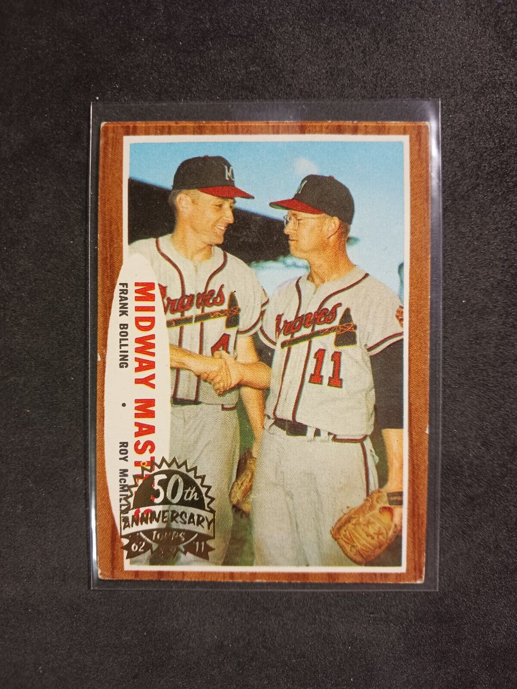 2011 Topps Heritage 50th Anniversary 1962 Buybacks Midway Masters #211 BrownBack