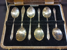 Load image into Gallery viewer, Bedford Plate Silver Plate Spoon Set In Fitted Canteen

