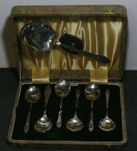 Load image into Gallery viewer, Bedford Plate Silver Plate Spoon Set In Fitted Canteen
