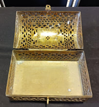 Load image into Gallery viewer, Vintage Brass Storage Box
