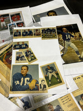 Load image into Gallery viewer, Vintage Football Newspaper Scrap Collection of 17 pages, EX
