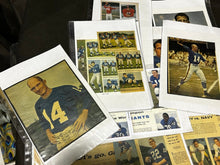 Load image into Gallery viewer, Vintage Football Newspaper Scrap Collection of 17 pages, EX
