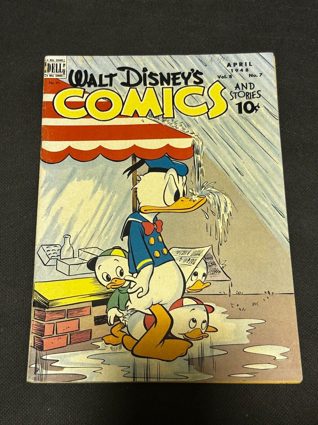 1948 Dell Comics Walt Disney's Comics #91, 7.0 VF