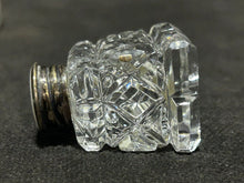 Load image into Gallery viewer, Sterling / Cut Crystal Salt and Pepper lot of 8
