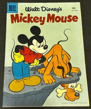 Load image into Gallery viewer, 1958 Dell Comics Walt Disney&#39;s Mickey Mouse Issue 61
