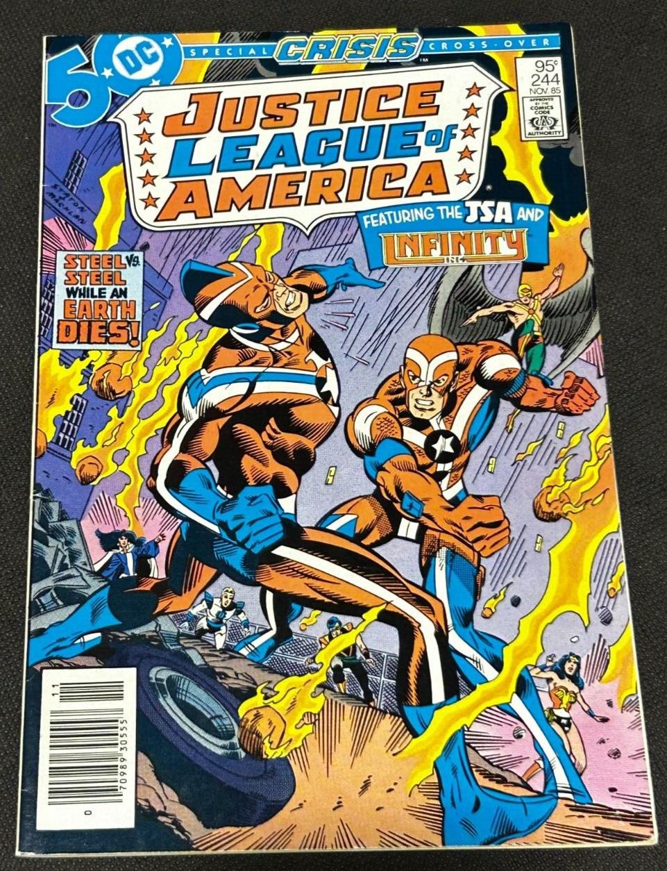 1985 DC Comics Justice League of America Issue 244, CPV