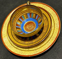 Load image into Gallery viewer, Japan Pagoda Egg Shell Cup and Saucer Trio, EX+
