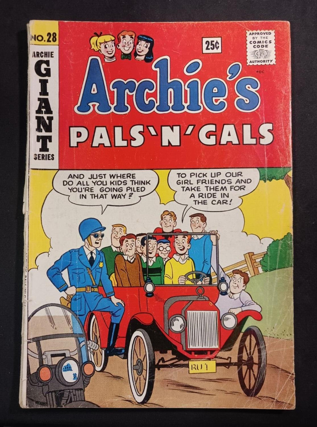 1964 Archie's Pals 'n' Gals #28 Archie Giant Series Comics G/VG 3.0
