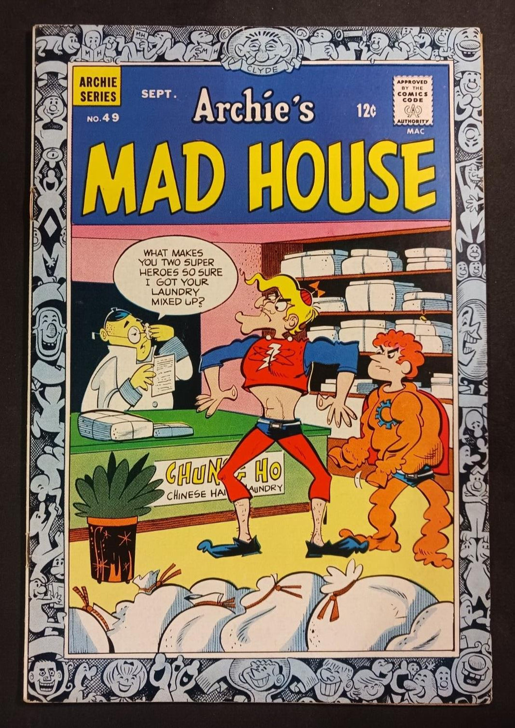 1966 Archie's Mad House #49 Archie Series Comics VF- 7.5