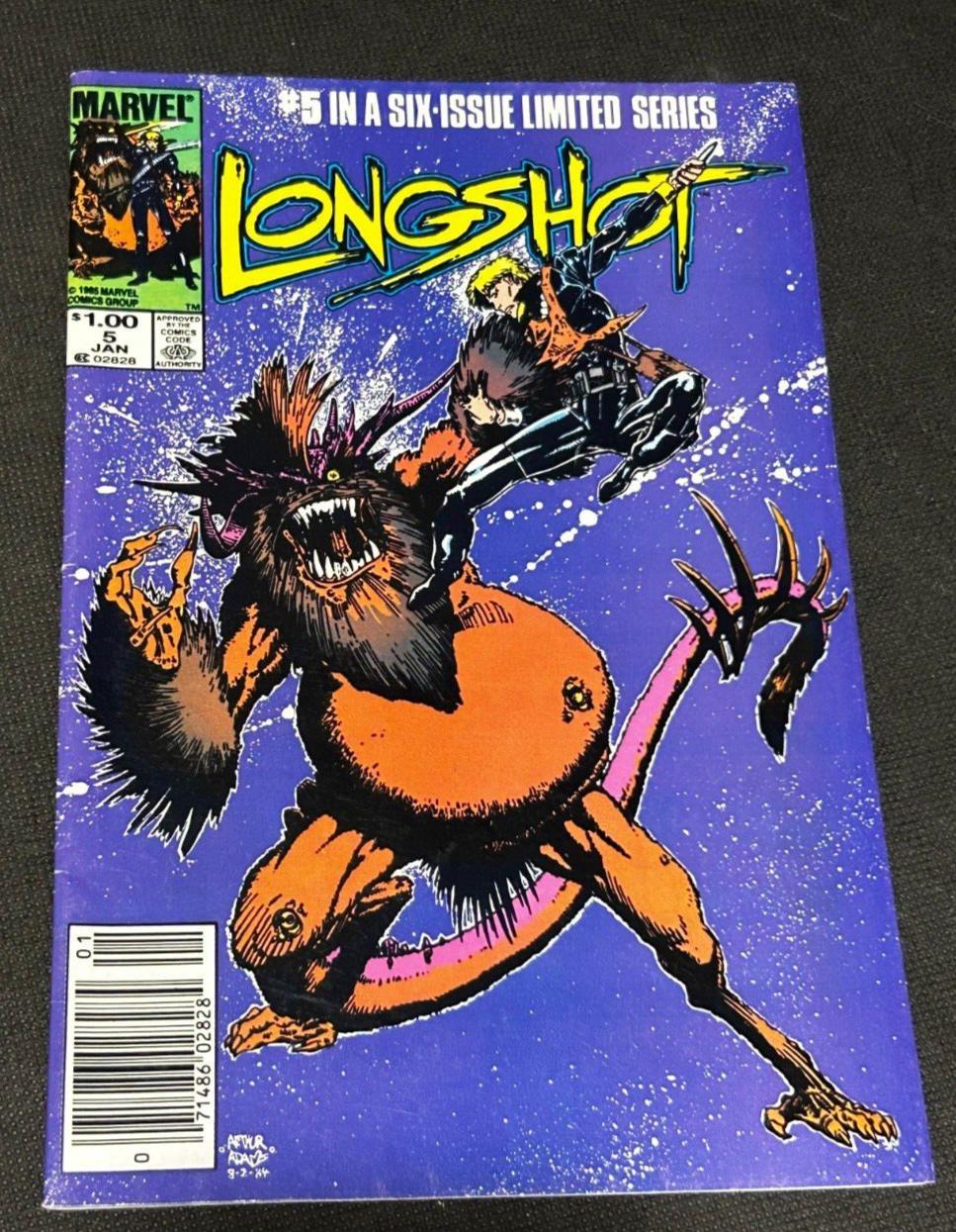 1986 Marvel Comics Longshot Issue 5 CPV, EX+