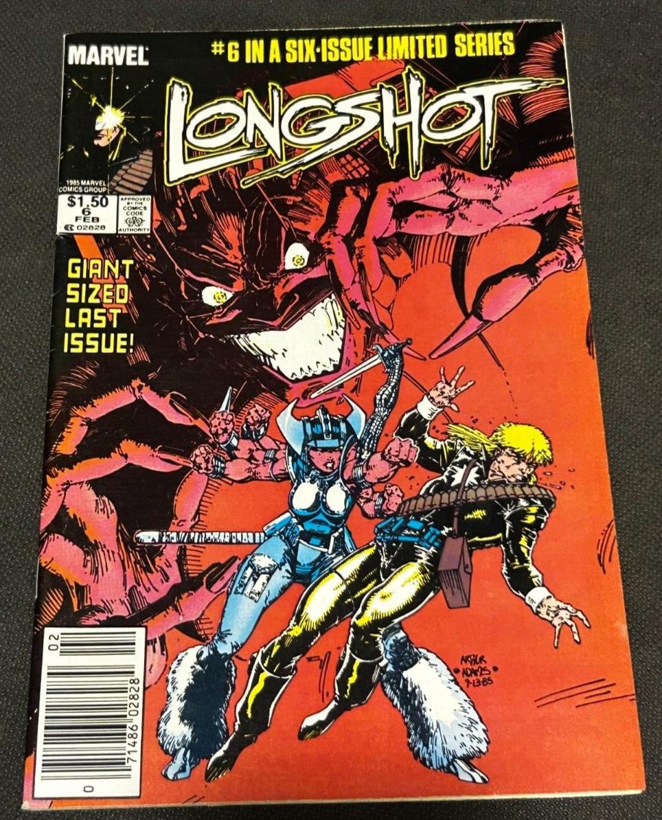 1985 Marvel Comics Longshot Issue 6 CPV, EX+