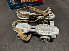 Load image into Gallery viewer, Vintage Jack and Jill Steel Wheel Roller Skates- made in Canada by Dominion (A)
