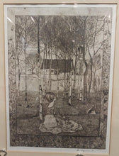 Load image into Gallery viewer, Frühling (1896) R14IIC - Heinrich Vogeler (German, 1872 – 1942) Signed Artwork
