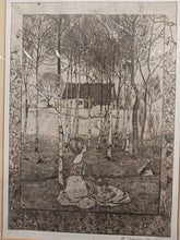 Load image into Gallery viewer, Frühling (1896) R14IIC - Heinrich Vogeler (German, 1872 – 1942) Signed Artwork
