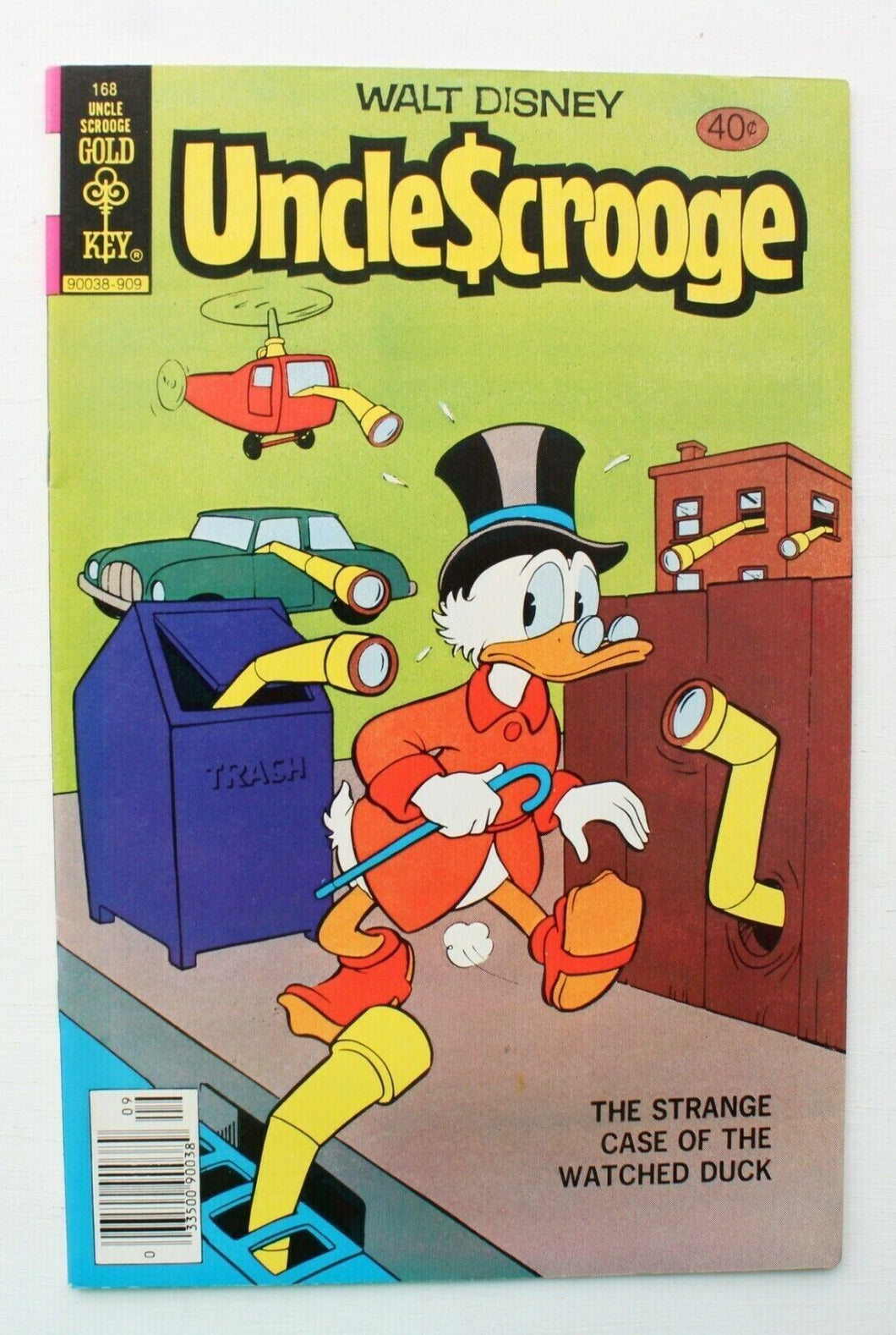 Uncle Scrooge (1954 Dell/Gold Key/Gladstone/Gemstone Series) #168 in NM Shape