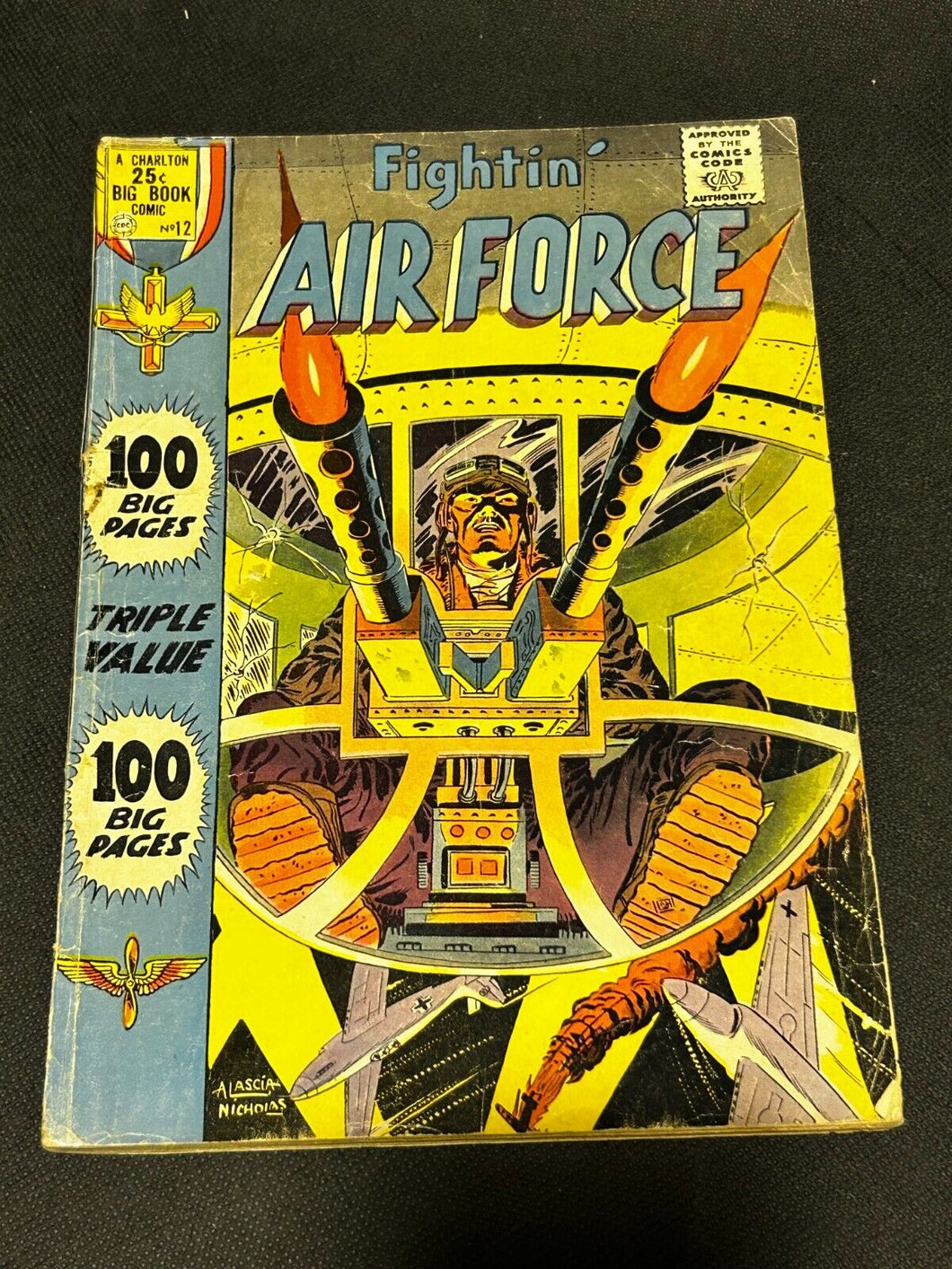 1956 Charlton Comics Fightin' AirForce Issue 12, G+