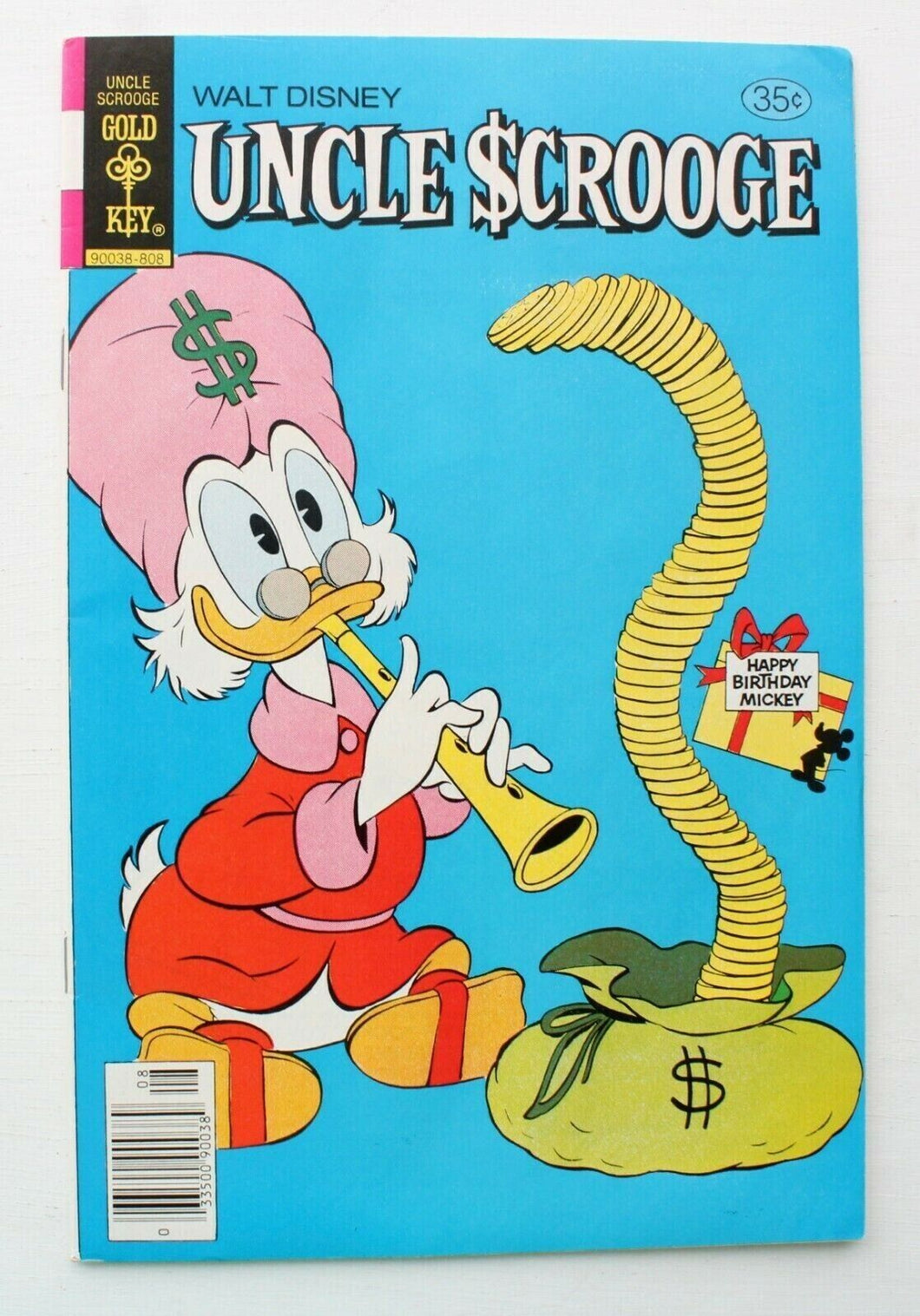 Uncle Scrooge (1954 Dell/Gold Key/Gladstone/Gemstone Series) #155 in VF/NM Shape