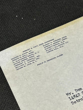 Load image into Gallery viewer, April 17 1947 Autograph letter of Joseph H. Ball Senator of Minnesota, EX
