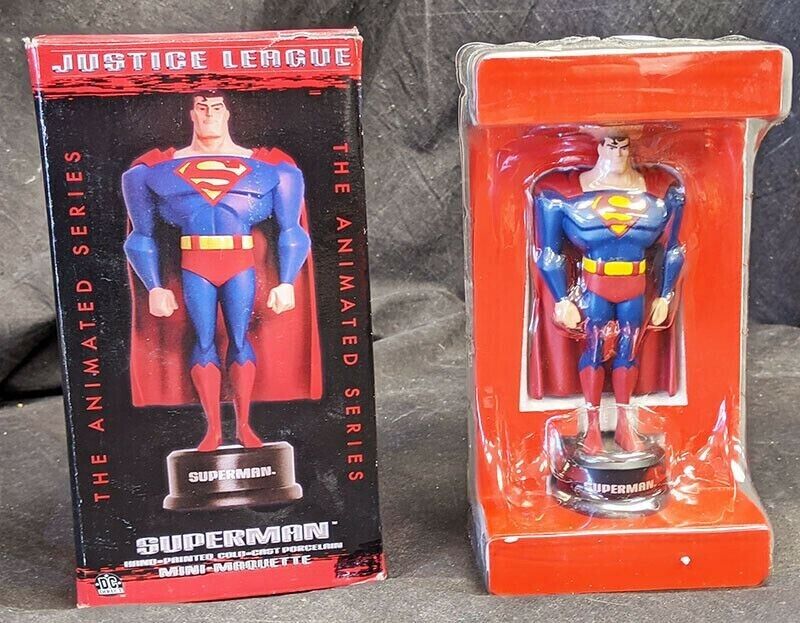 DC Direct - Justice League - SUPERMAN - Porcelain Mini Maquette - In Box