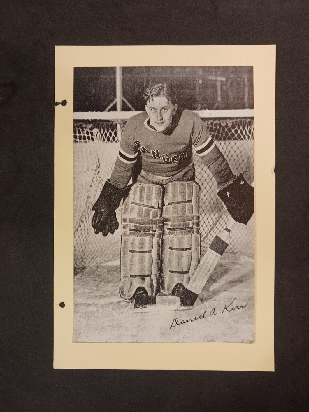 1934-43 Group I David A Kerr New York Rangers Beehive