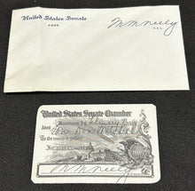 Load image into Gallery viewer, 1949 Autograph of Matthew M. Neely Senator of West Virginia, EX
