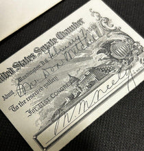 Load image into Gallery viewer, 1949 Autograph of Matthew M. Neely Senator of West Virginia, EX
