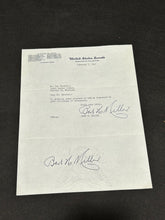 Load image into Gallery viewer, February 7th 1949 Autograph Letter of Bert H. Miller Senator of Idaho, EX
