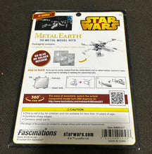 Load image into Gallery viewer, Star Wars Metal Earth 3D Metal Model Kits X-Wing Sealed
