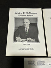 Load image into Gallery viewer, Sept 15th 1958 Autograph of Pat McNamara Senator of Michigan with letter, EX
