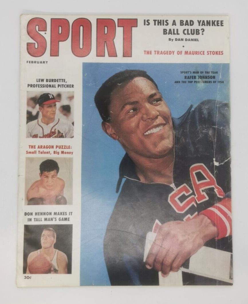 1959 February Sport Magazine Is This A Bad Yankee Ball Club? Issue