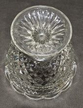Load image into Gallery viewer, Vintage Pressed Glass Pedestal Compote / Centerpiece Bowl
