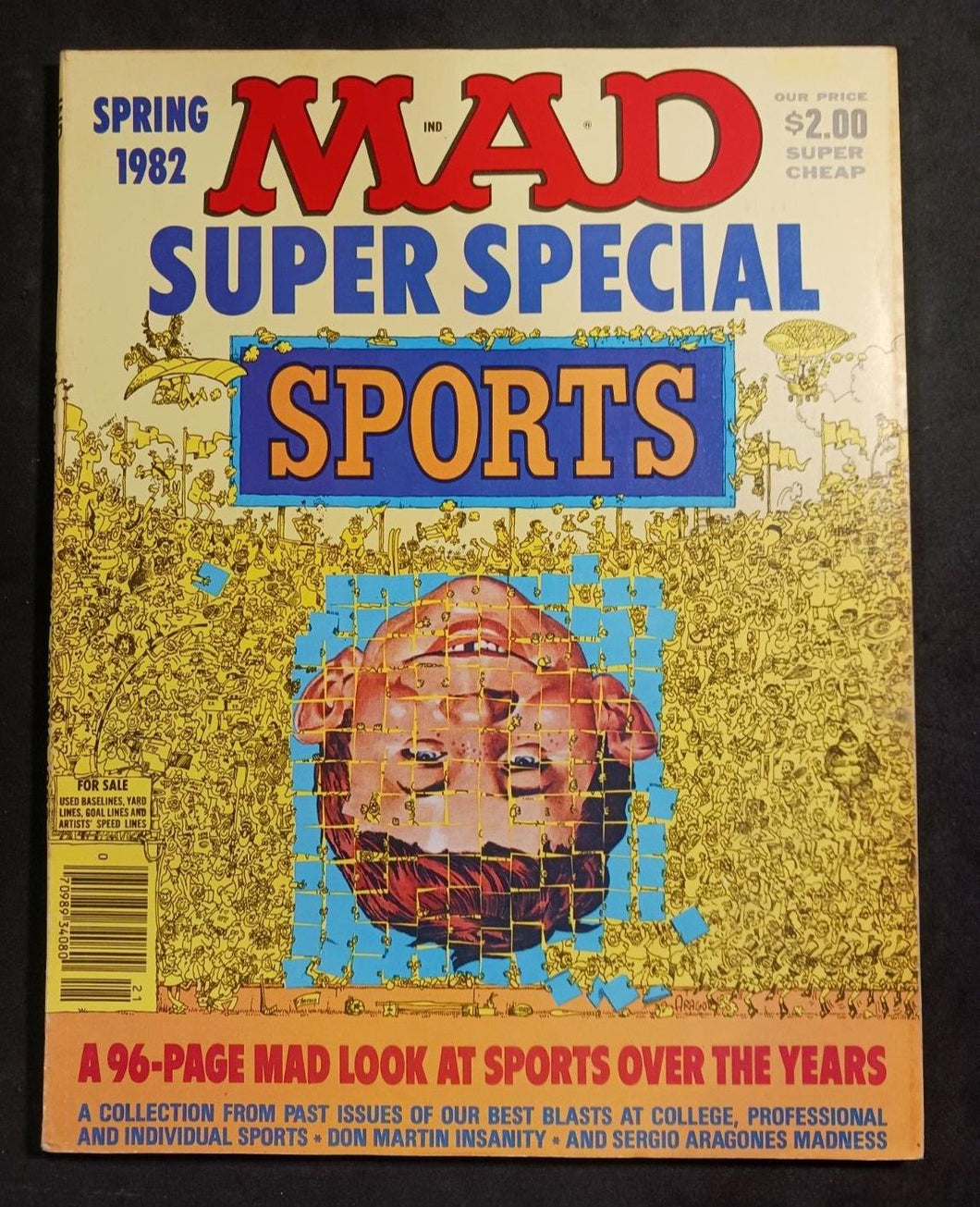 Spring 1982 MAD Super Special Sports Magazine