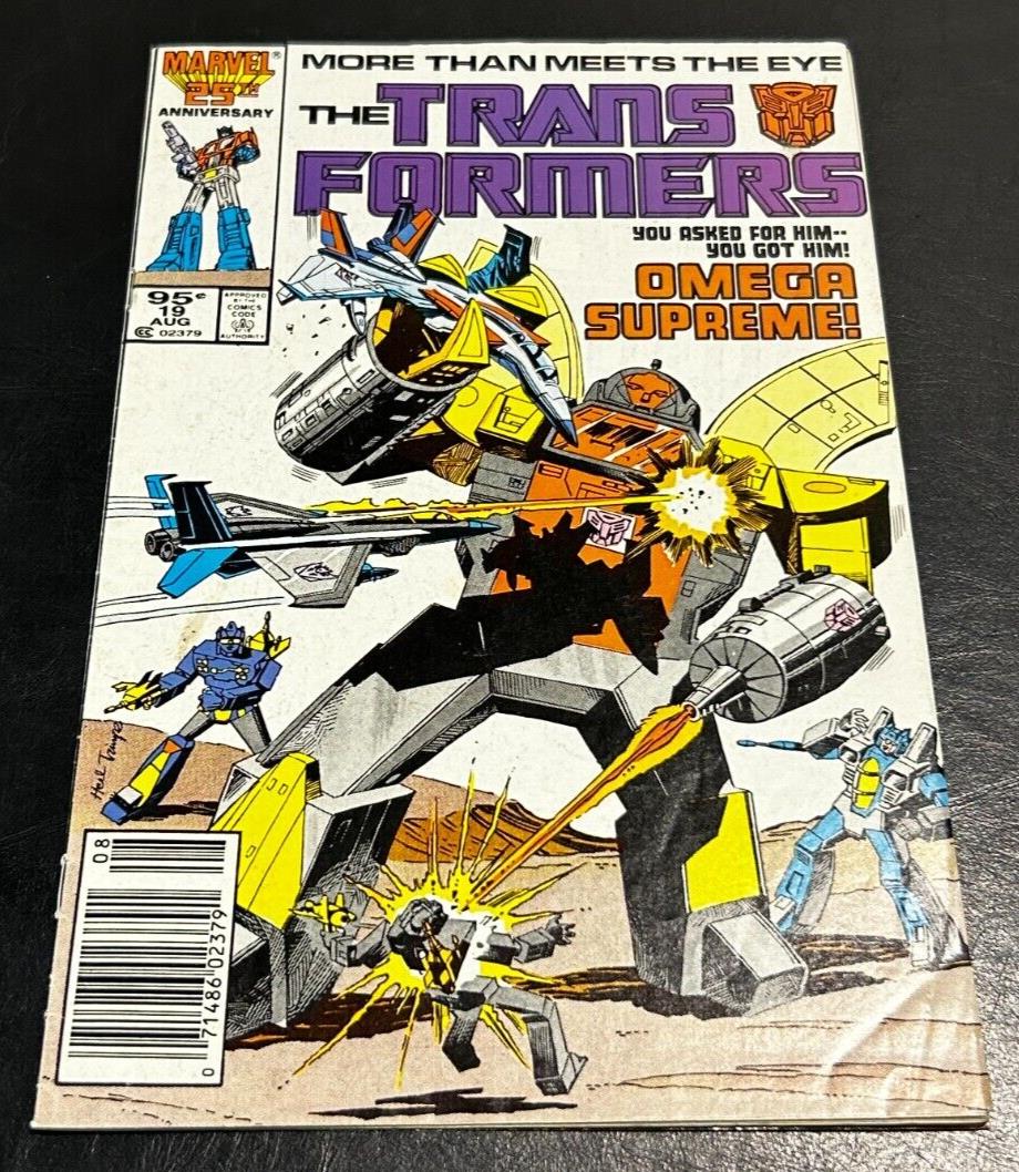 1986 Marvel Comics The Transformers #19, VF, RARE