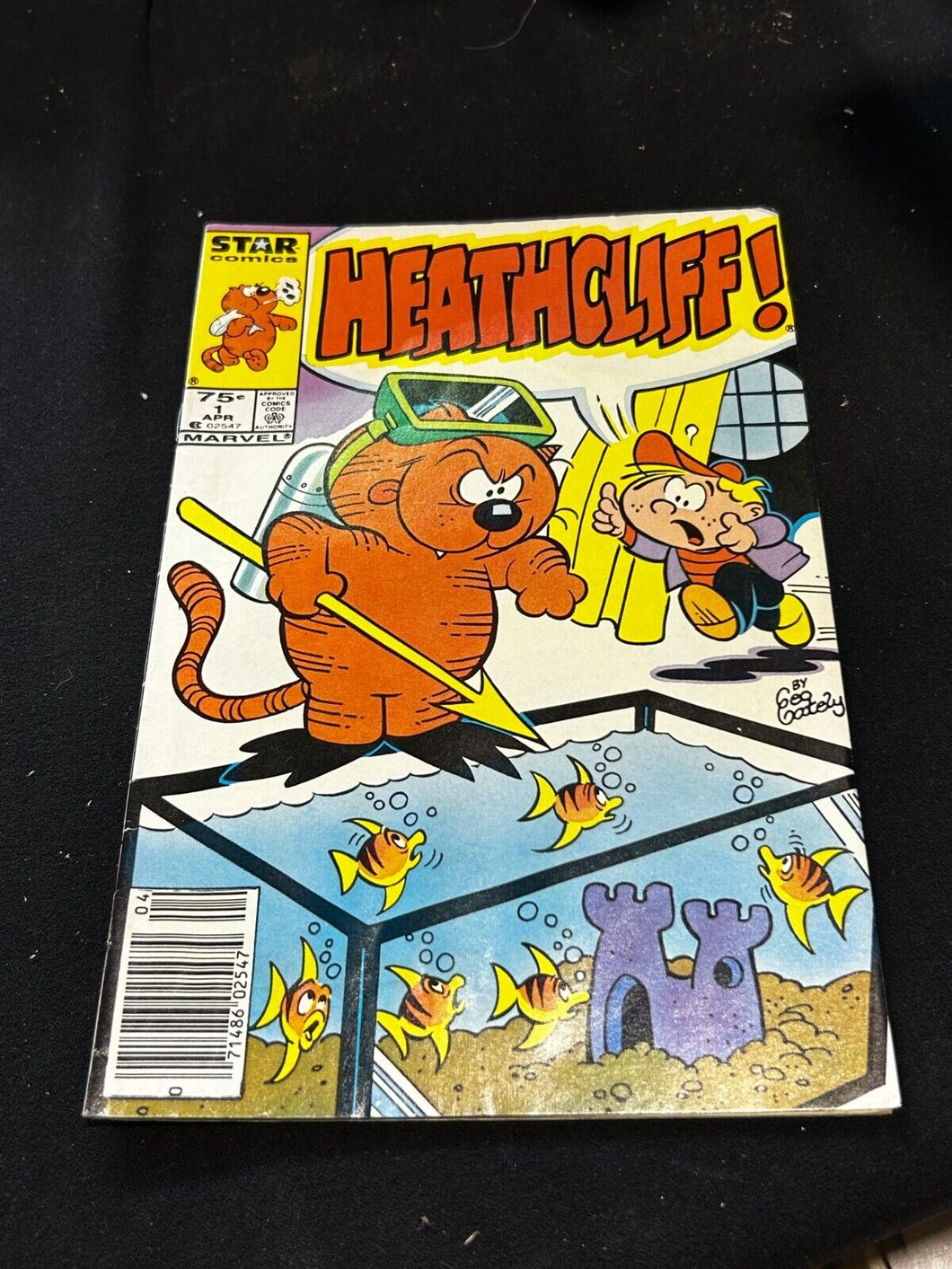 1985 Star Comics Heathcliff! Issue 1, Canadian Price Variant, Fine