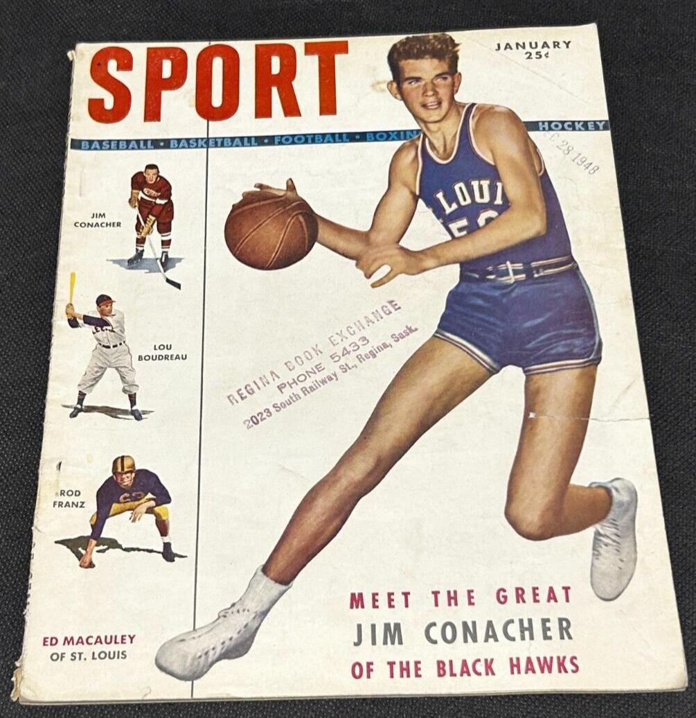 1949 January Sport Magazine ED. Macauley Vol 6 no.1